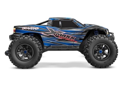 Traxxas X-Maxx Ultimate 8S 4WD Brushless RTR Monster Truck VXL RC Elektrikli Model Araba TQi & TSM Mavi - Thumbnail