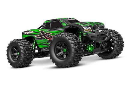 Traxxas X-Maxx Ultimate 8S 4WD Brushless RTR Monster Truck VXL RC Elektrikli Model Araba TQi & TSM Yeşil - Thumbnail