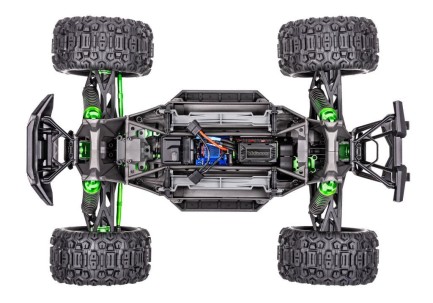 Traxxas X-Maxx Ultimate 8S 4WD Brushless RTR Monster Truck VXL RC Elektrikli Model Araba TQi & TSM Yeşil - Thumbnail