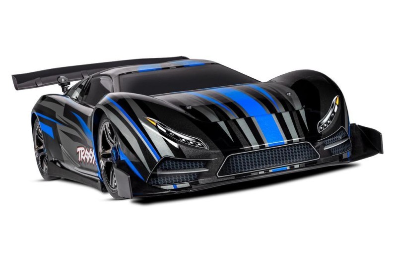 Traxxas XO-1 1/7 4X4 VXL 6S Elektrikli On-Road Rc Model Araba Brushless RTR TQi & TSM & Link Module Mavi 160+ Km/h Hız