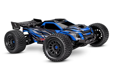 TRAXXAS - Traxxas XRT 8S Extreme 4WD Brushless VXL 4X4 Race Truck Elektrikli Rc Model Araba RTR TQi & TSM Mavi