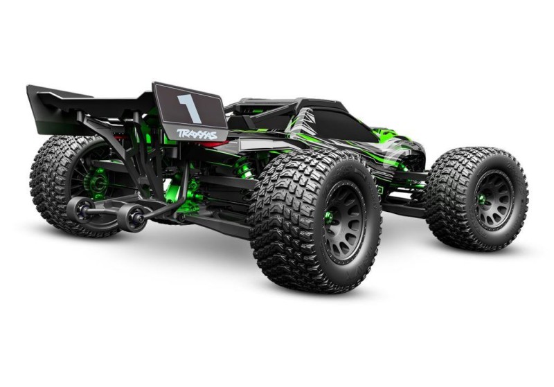 Traxxas XRT Ultimate 24'' Limited Edition 4WD Brushless VXL 4X4 Race Truck Elektrikli Rc Model Araba RTR TQi Yeşil