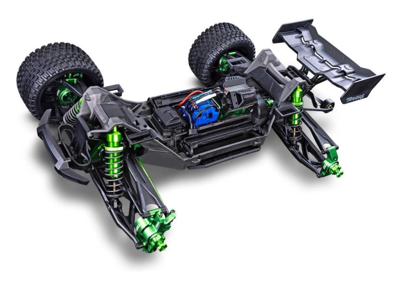 Traxxas XRT Ultimate 24'' Limited Edition 4WD Brushless VXL 4X4 Race Truck Elektrikli Rc Model Araba RTR TQi Yeşil