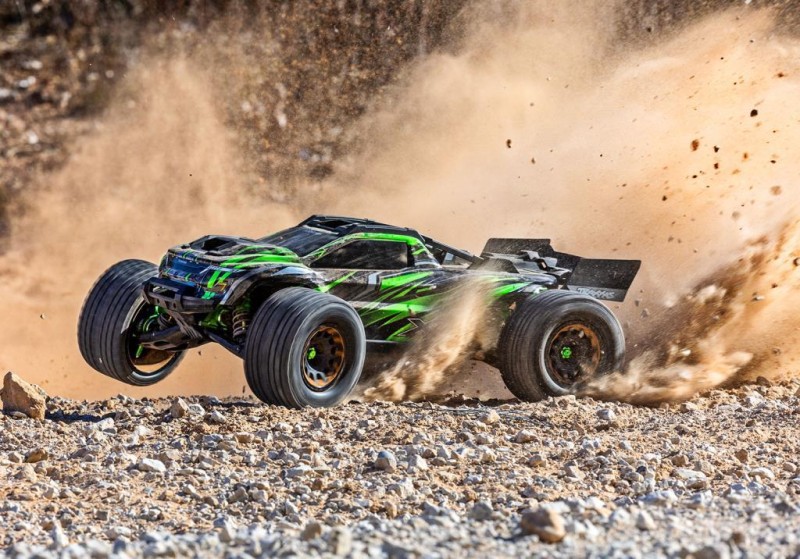 Traxxas XRT Ultimate 24'' Limited Edition 4WD Brushless VXL 4X4 Race Truck Elektrikli Rc Model Araba RTR TQi Yeşil