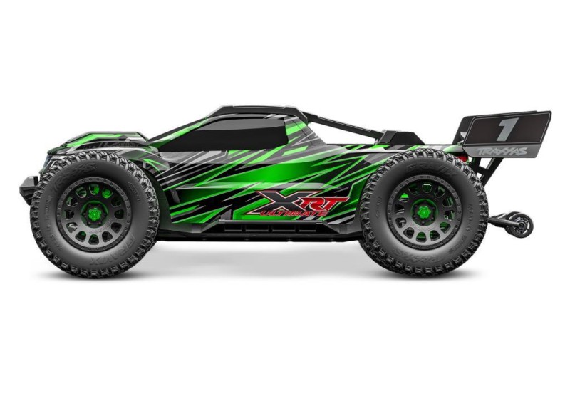 Traxxas XRT Ultimate 24'' Limited Edition 4WD Brushless VXL 4X4 Race Truck Elektrikli Rc Model Araba RTR TQi Yeşil