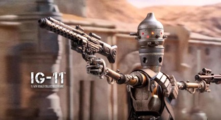 Hot Toys IG-11 Sixth Scale Figure 905332 - The Mandalorian - Television Masterpiece Series - Thumbnail