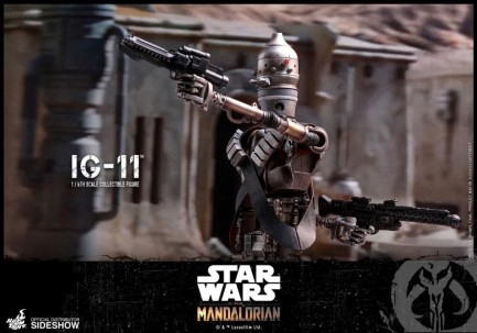 Hot Toys IG-11 Sixth Scale Figure 905332 - The Mandalorian - Television Masterpiece Series - Thumbnail