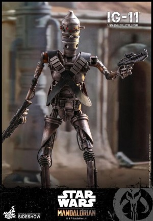 Hot Toys IG-11 Sixth Scale Figure 905332 - The Mandalorian - Television Masterpiece Series - Thumbnail