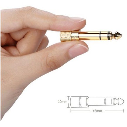 Ugreen 6.5mm to 3.5mm StereoJack Dönüştürücü Adaptör - Thumbnail