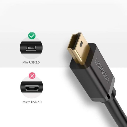 Ugreen Mini USB Data ve Şarj Kablosu 2 Metre - Thumbnail