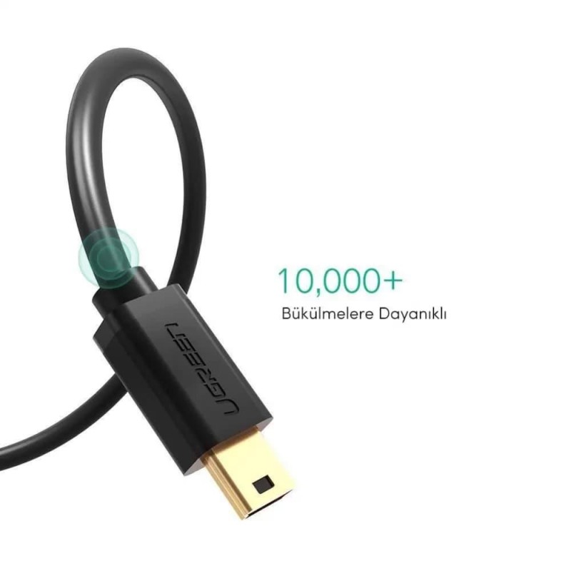 Ugreen Mini USB Data ve Şarj Kablosu 2 Metre