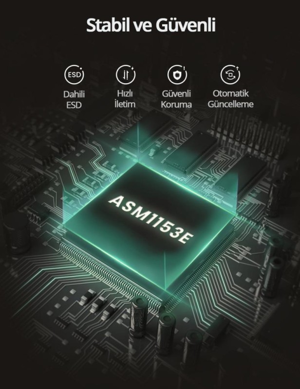 Ugreen Type-C 3.1 Gen1 to Sata 3 Dönüştürücü Adaptör