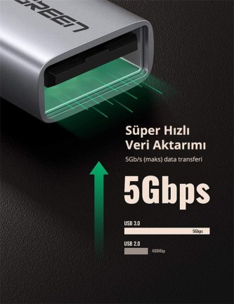 Ugreen Type-C to USB 3.0 Dönüştürücü - Thumbnail