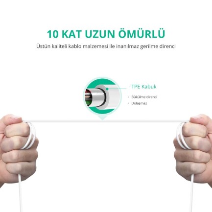 Ugreen Type-C USB B Yazıcı Kablosu - Thumbnail