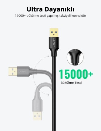 Ugreen USB 3.0 Uzatma Kablosu 1 Metre - Thumbnail