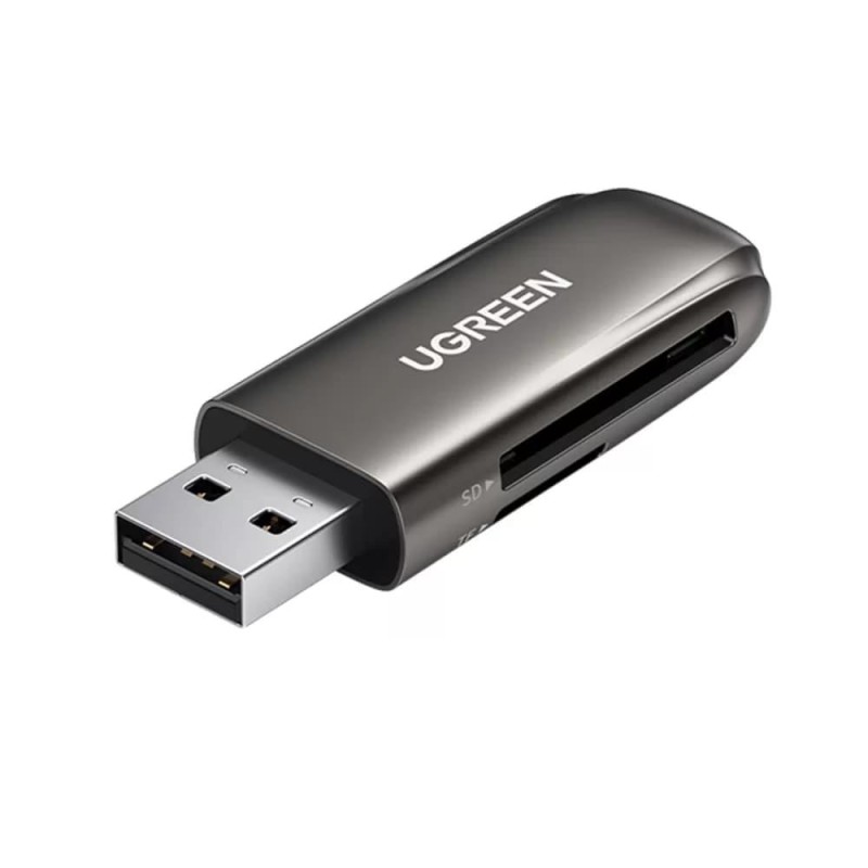 Ugreen USB-C USB 3.0 Çift Slotlu Micro SD, SD ve MMC Kart Okuyucu