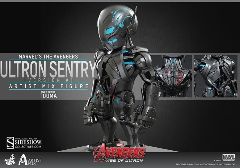 Hot Toys Ultron Sentry Blue Artist Mix Figure