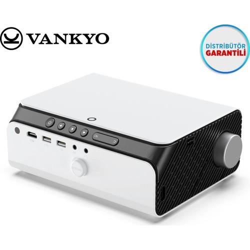 Vankyo Leisure 495W Android TV 4K Destekli Projeksiyon Cihazı 5G Wi-Fi + 5.2 Bluetooth LCD LED - 220 İnç Yansıtma - HiFi Dolby Ses Sistemi
