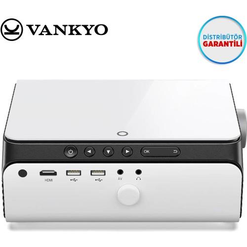 Vankyo Leisure 495W Android TV 4K Destekli Projeksiyon Cihazı 5G Wi-Fi + 5.2 Bluetooth LCD LED - 220 İnç Yansıtma - HiFi Dolby Ses Sistemi