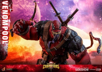 Hot Toys Venompool Sixth Scale Figure - Marvel Contest of Champions - 904937 - Thumbnail