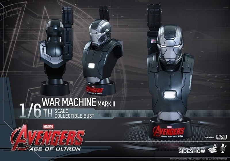 Hot Toys Warmachine Mark II Sixth Scale Bust