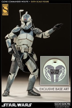 Sideshow Collectibles - Sideshow Collectibles Clone Commander Wolffe Sixth Scale Figure