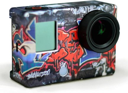 XSORIES - XSories X-Skin Hero3, Hero3+ Sticker Graffiti Koruyucu